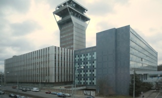 Ústřední telekomuniukační budova v Praze