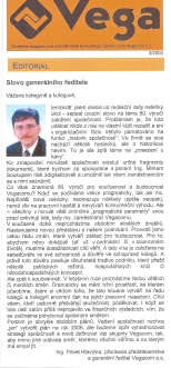 K 80-ti letému výročí Vegacomu Článek v časopise Vega