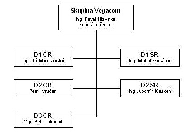Organizační schema Organizacni schema